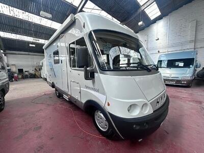 Hymer B564 2004 JUST 62000 MILES 4 BERTH WITH THE HUGE RAR BATHROOM