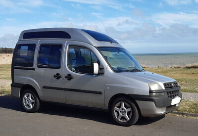 Micro Camper Fiat Doblo Hightop MPV 1.9TDI ELX Silver- Requires some attention