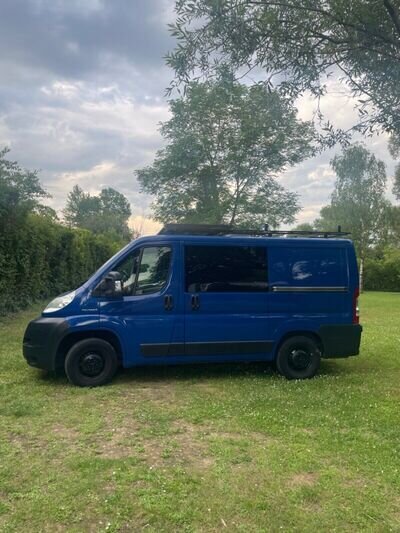 Peugeot Boxer van campervan motorcycle moto-van converted