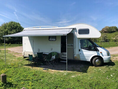 6 berth Ford Transit Rimor Kentucky motorhome with garage 2008, at 64,453 miles