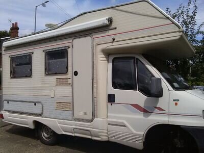 1996 Fiat Ducato motorhome (RHD), 5 berth, 5 seatbelts. PROJECT.