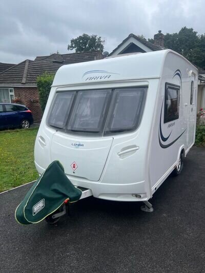 Lunar Ariva 2015 2 Berth Caravan Luxury Lightweight Awning