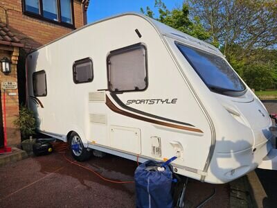 4 berth touring caravan fixed bed...Swift Sprite Stylestyle S4
