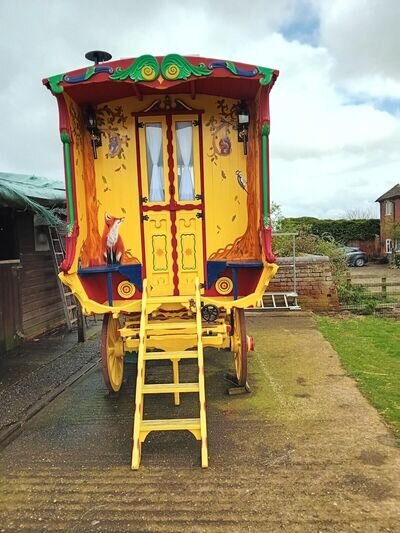 Exquisite Unique Antique Gypsy Caravan