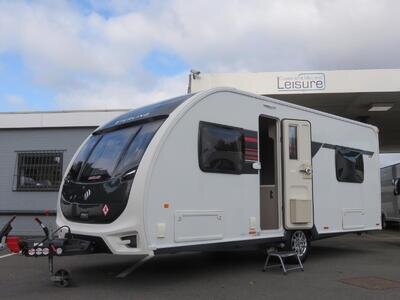 2017 STERLING ECCLES 510 4 BERTH CARAVAN WITH FIXED BED, ALDE HEATING AND MOVER