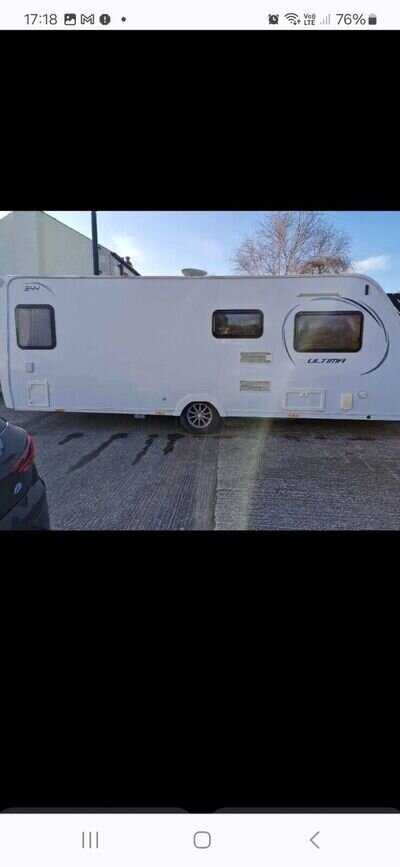 4 berth touring caravans used fixed bed