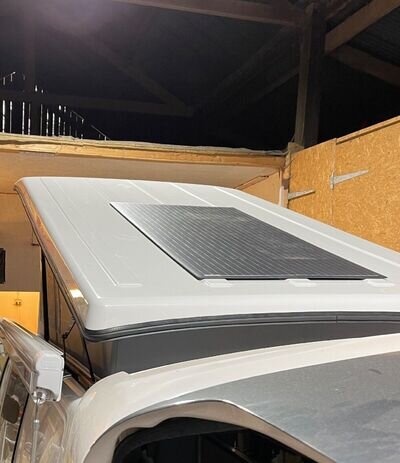 150w Solar Panel Campervan poptop roof KIT T5 T6 semi-flexible NO VISIBLE WIRES!