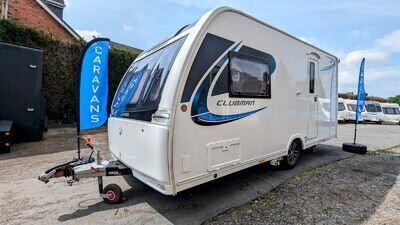 STUNNING LUNAR CLUBMAN CK - 2018 2 BERTH CARAVAN WITH MOTOR MOVER