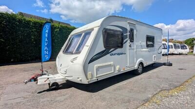 STERLING EUROPA LUX - 2011 4 BERTH CARAVAN WITH END WASHROOM