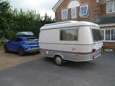 Eriba Pan large 2 berth, motor mover, blown air heater etc.