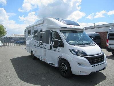 ADRIA CORAL AXESS 600 SL, 3 berth motorhome with rear twin single beds
