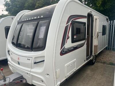 2017 Coachman VIP 545 Fixed island bed centre separate toilet and shower