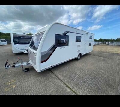 Lunar Venus 2016 580/6 6 Berth Caravan + Loads of Extras including Air Awning