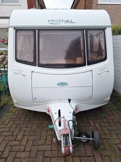 coachman Festival amara 4 berth caravan camera 520/4 2001