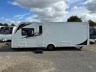 2018 ( reg 2019 ) lunar galaxy si - island bed - 1 owner - mover - immaculate