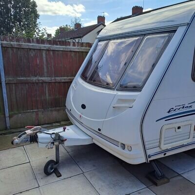 STERLING ECCLES TOPAZ - 2 BERTH CARAVAN+ MOTORMOVER+ END WASHROOM