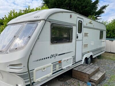 Lunar delta 4 berth twin wheelbase caravans for sale