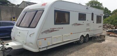 6 Berth touring Caravan Elddis crusader Superstorm