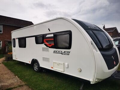 Sterling Eccles Sport 584 4 berth Caravan with motor movers