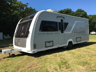 Buccaneer Cutter 4 Berth Fixed Bed Single Axle Caravan, Power Touch Mover