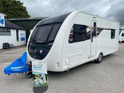 2019 - Swift Eccles 560 - Mid Washroom - 4 Berth - Touring Caravan