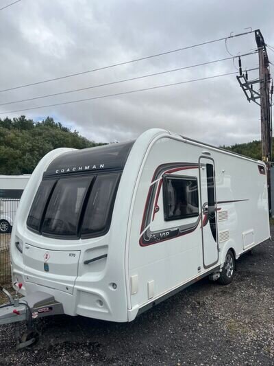 COACHMAN VIP 575 2017 MODEL 4 BERTH ISLAND BED TOURING CARAVAN