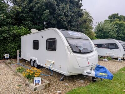 2013 Swift Sprite Quattro FB 6 berth Caravan