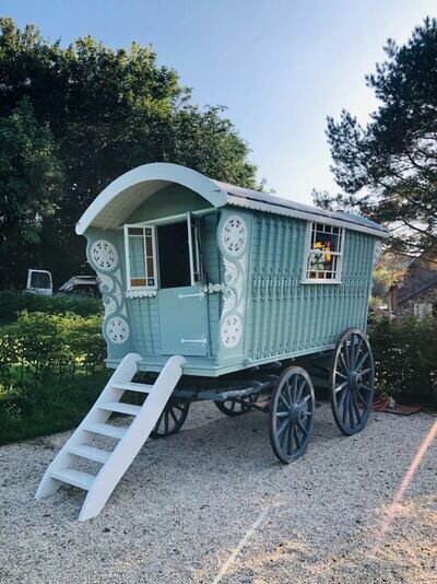 Renovated 1880 Fullers St Ives Vintage Gypsy Caravan. Gypsy Wagon. Vardo.