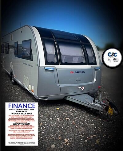 2018 Adria Adora 613 DT Isonzo 4 Berth Fixed Island Bed Touring Caravan