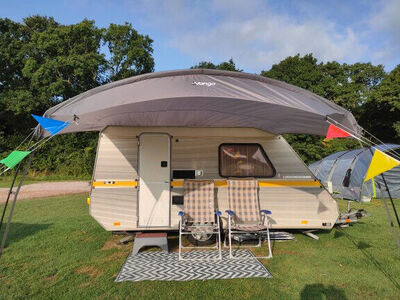 Kip Kompakt KK400EK Pop-Top caravan - similar to Eriba / Freedom / Trigano