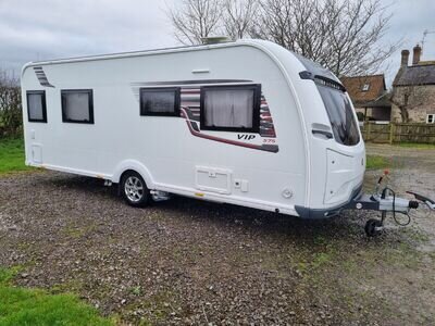 COACHMAN VIP 575 2018, 4 berth, Transverse Bed, Touring Caravan with awning