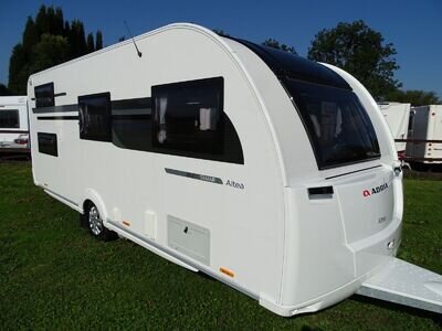 Adria Altea Tamar 552 DT 2020 6 Berth Single Axle Touring Caravan, Mover, Bunks