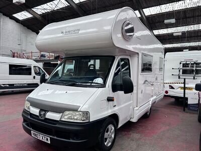 MILLER MOBILVETTA MOTORHOME TRADE SALE JUST 55000 MILES 4 BERTH WITH 4 SEATBELTS