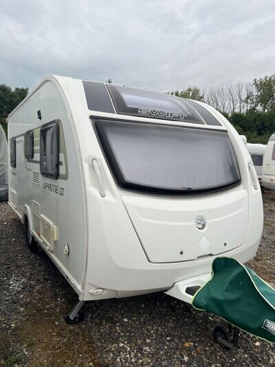 Swift Sprite Alpine 4 2014. Lightweight with air awning