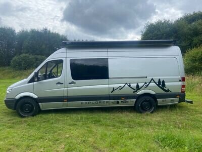 MERCEDES SPRINTER CAMPER VAN LWB 313CDI OFF GRID 3 BERTH