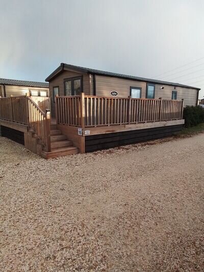 HOLIDAY LODGE FOR SALE REDUCED to £48,500 ono