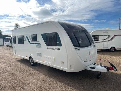 2018 SPRITE MAJOR 4 SB - 4 BERTH FIXED TRANSVERSE ISLAND BED TOURING CARAVAN