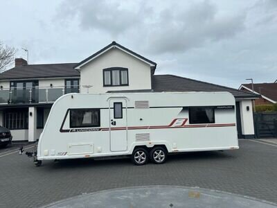 2018 Bailey Unicorn Pamplona Caravan - 4 Berth -Fixed End Bed awning and extras