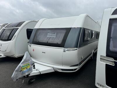 Hobby Prestige 560 WLU 4 Berth Fixed Bed Rear Bathroom