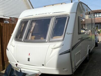 2007 Abbey Caravan 2 berth GTS 215 with many extras.