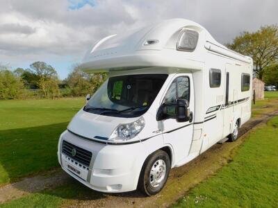Bessacarr E695 Luxury 4 Berth with 4 x 3 point Seat Belts Motorhome for Sale
