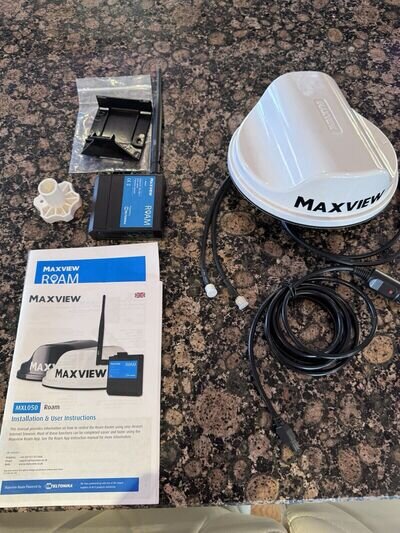 MAXVIEW ROAM 3G 4G WIFI INTERNET ROUTER 5G ANTENNA 12V CARAVAN MOTORHOME MXL050