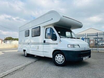 1999 Fiat Bessacar E605 MOTORHOME CAMPERVAN 2.8 JTD 4 BERTH MOTOR CARAVAN HYMER