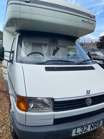 1993 VW T4 Camper Van Motorhome 2.3 Litre 2 Berth White w/ Grey Interior