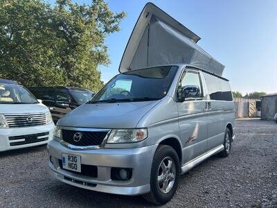 2003 MAZDA BONGO POP TOP 4 BERTH FULL CAMPER CONVERSION 2.0 PETROL MUSHROOM ROOF