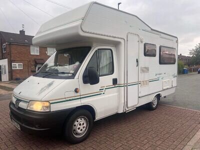 peugeot boxer elddis 400 2003 4 berth no reserve