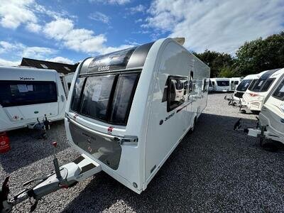 ELDDIS AVANTE 550 2020 MODEL 4 BERTH REAR ISLAND BED TOURING CARAVAN