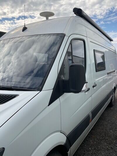 Mercedes Sprinter Camper van with Fiamma Awning & Privacy Room