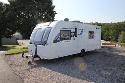 2019 Lunar Clubman SB Luxury 4 Berth Caravan With Fixed Single Beds & Mover !!