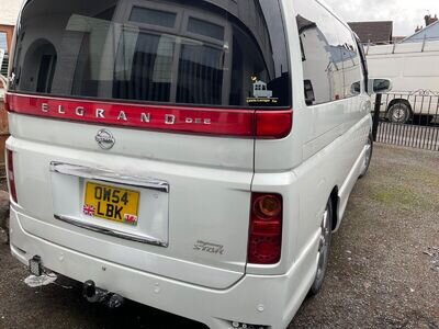 nissan elgrand campervan automatic